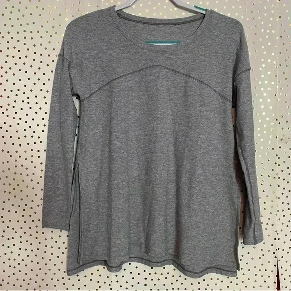 Lululemon Gray Long Sleeve - Picture 2 of 6